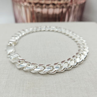 9mm Cuban Curb Chain Bracelet, 9 inch