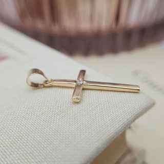 small gold cross