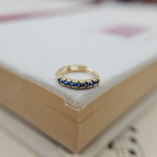 single 11m gold hoop earring