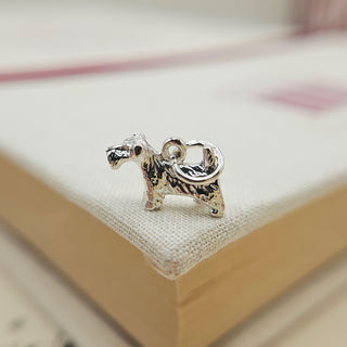 925 silver Scottie dog charm
