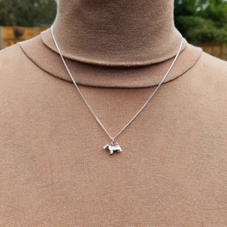 Scottish Terrier necklace in silver