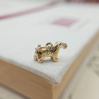 UK made dog charm for necklaces or bracelets