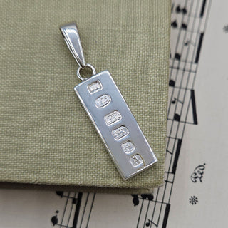 Silver Ingot Pendant | 8.8 grams