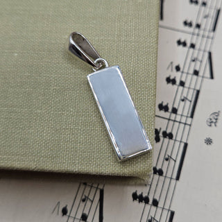 Silver Ingot Pendant | 8.8 grams