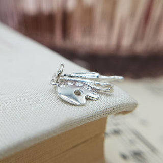 artists charm necklace in 925 silver