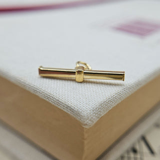 square vintage style t-bar pendant for chains