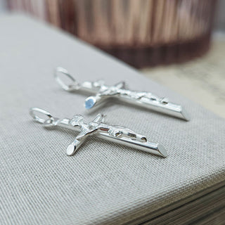 Silver Crucifix Pendant | Small & Medium