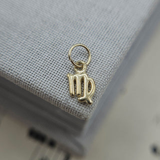 Tiny Gold Simple Zodiac Charm