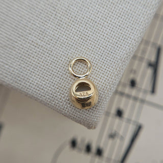 Micro Gold & Opal Bezel Charm