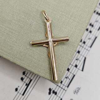 Medium Gold Crucifix Pendant