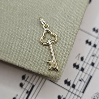 Small Gold Key Pendant