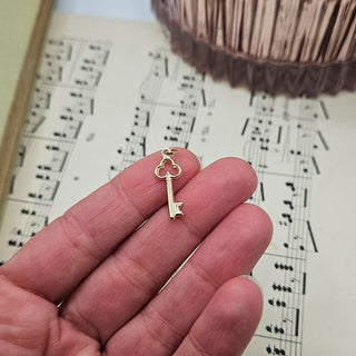 Small Gold Key Pendant