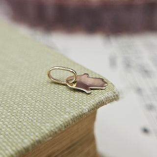 Tiny Gold Hamsa Hand Charm