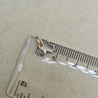 Tiny Gold Hamsa Hand Charm