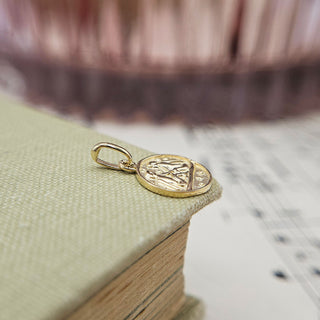 Micro Gold Gemini Pendant