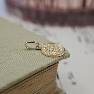  Micro Gold Scorpio Zodiac Pendant