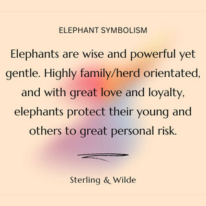 elephant jewellery symbolism