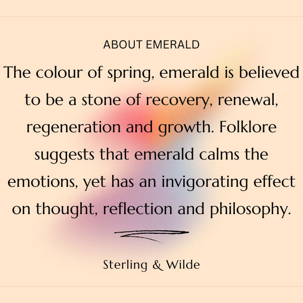 about the emerald gemstone