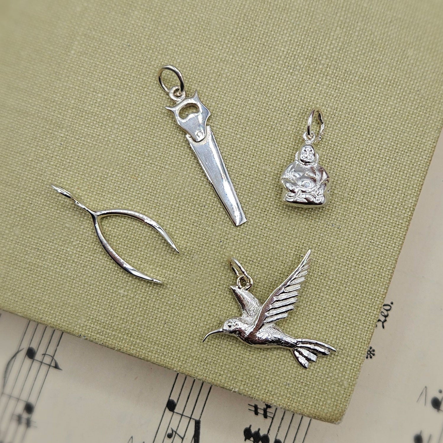 Symbolic Charms in 9ct Gold and 925 Silver | Sterling & Wilde