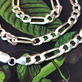 figaro links in sterling silver