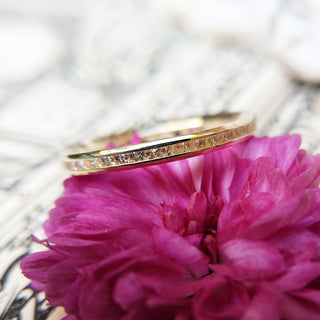 full eternity ring in gold