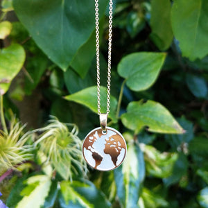 women's Earth necklace
