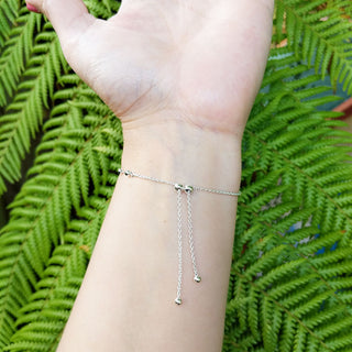 rosary bracelet on wrist