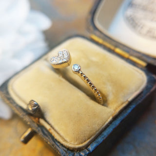 diamond cluster ring