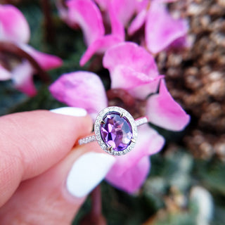 women's gold cluster ring with diamonds