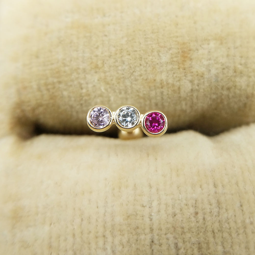 Buy Dainty Crown Diamond Cartilage Earring Cute Princess Earring Online in  India  Etsy