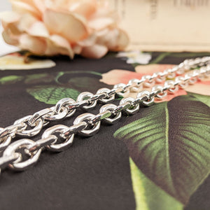 statement 925 silver necklace