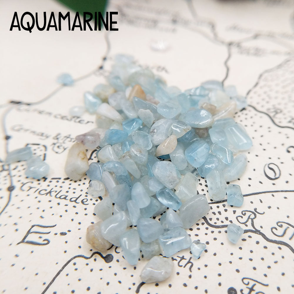 aquamarine chips