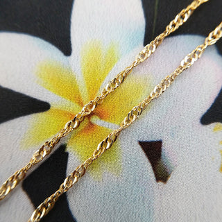 yellow gold singapore chain