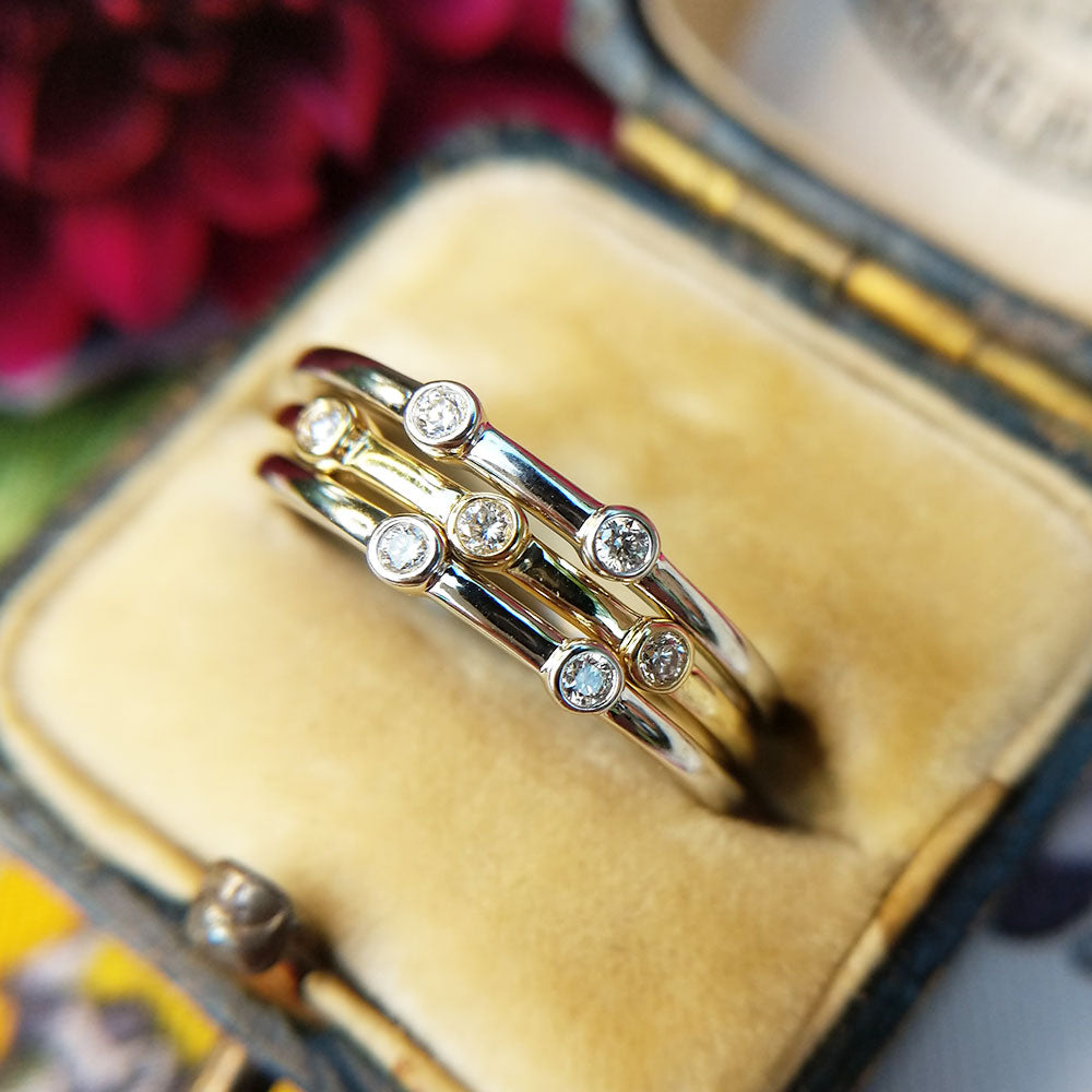 diamond stacking rings