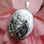 sterling silver photo locket and chain