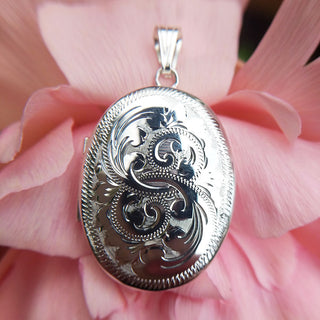 sterling silver family 4 photo locket