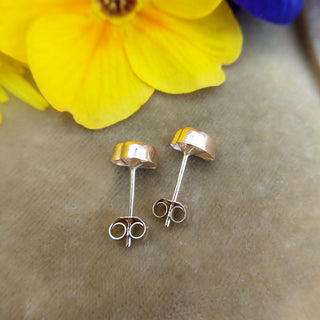 dainty 9ct yellow gold studs