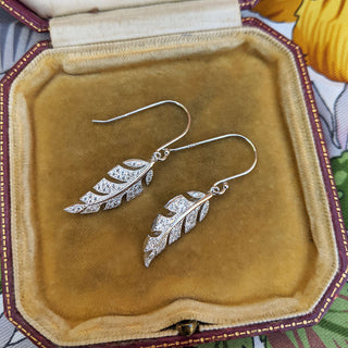 hypoallergenic ear wires on our sterling silver drop earrings