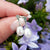 silver and marcasite freshwater pearl dangle earrings