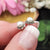 dainty pearl flower studs in 925 silver