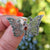 vintage style butterfly brooch in sterling silver