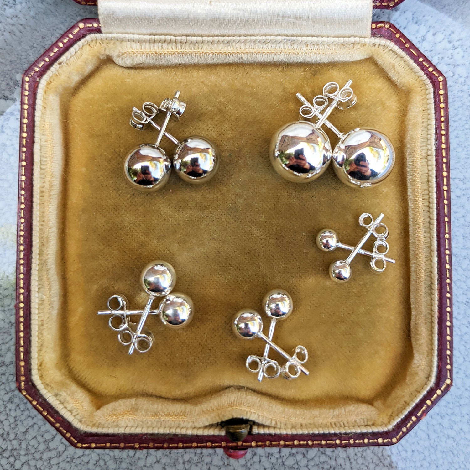 925 Sterling Silver Ball Stud Earrings Available in 3mm-10mm,Classic 925 Sterling Silver Ball Stud Earrings Available in 3mm-10mm,Classic